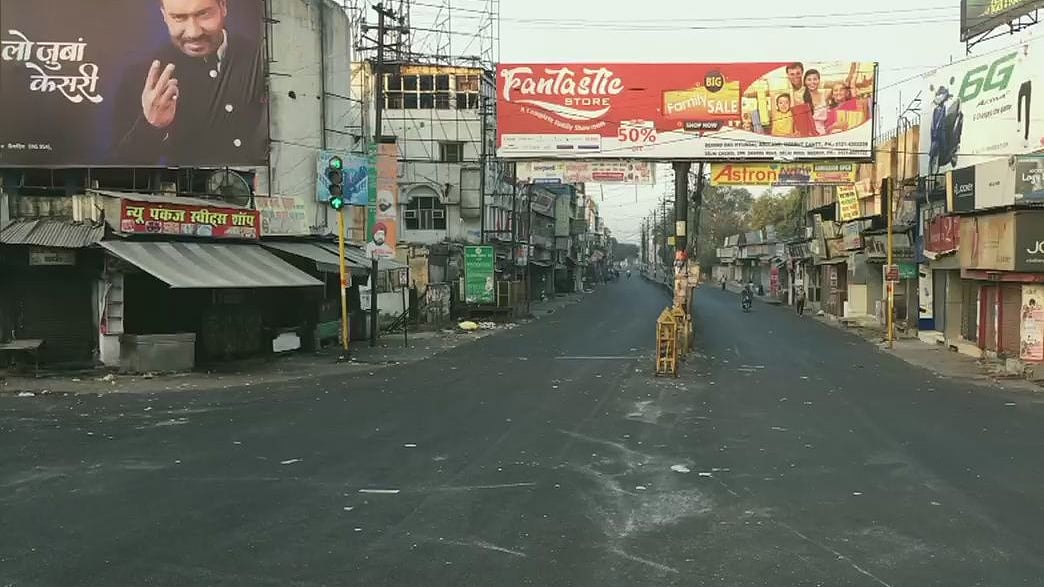 Lockdown in UP (Photo Courtesy: social media)