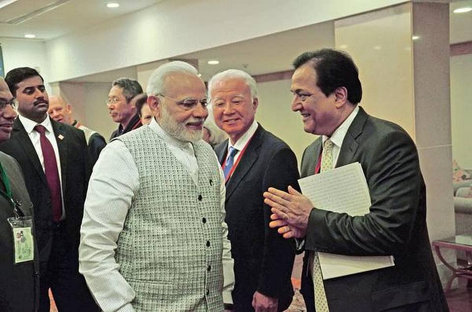 Not just Nirav Modi, PM Modi had Yes Bank’s Rana Kapoor posing with him at Davos too