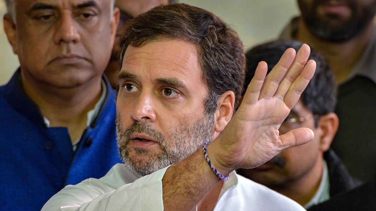 Rahul Gandhi Photo Courtesy: PTI