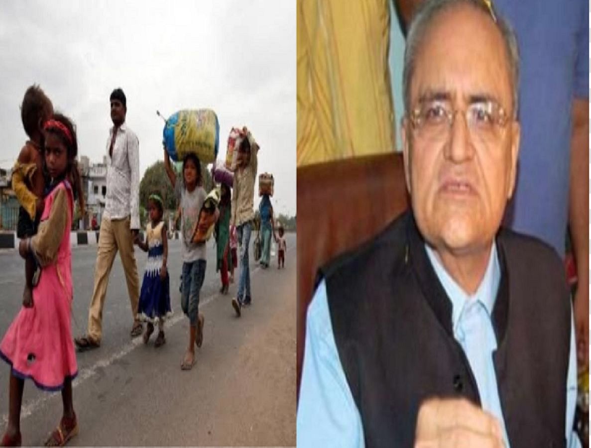 Migrant labourers irresponsible, tweets former BJP MP Balbir Punj
