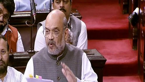 Union Home Minister Amit Shah (Photo Courtesy: Twitter/ANI)