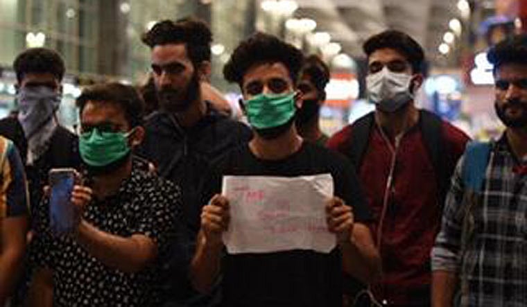 Thousands of helpless Kashmiri students stranded in various countries 