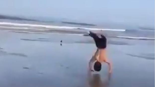 Screen grab from the video