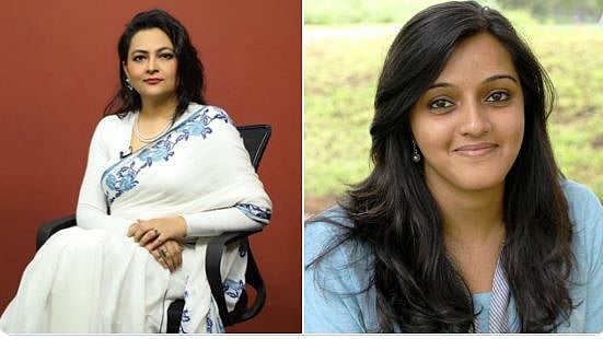 Arfa Khanum (left) and Rohini Mohan