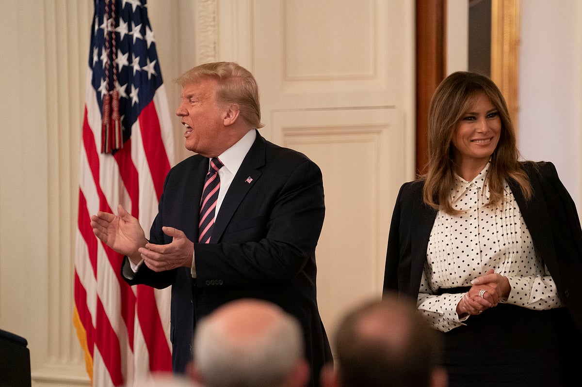 US First Lady tests negative for coronavirus: Trump  