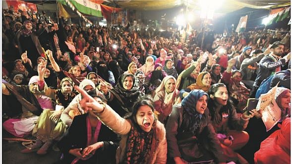 Shaheen Bagh protest against CAA and NRC (Photo Courtesy: social media)