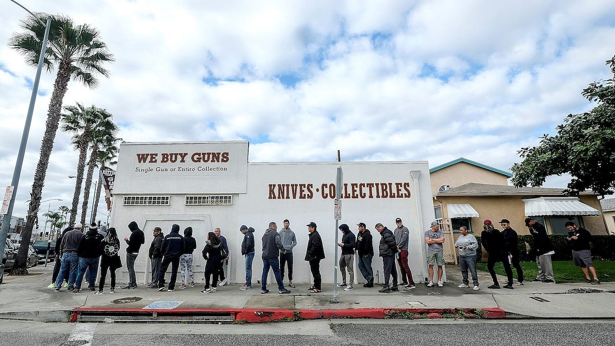 COVID-19 impact: Guess why people in USA are queueing up for buying guns!