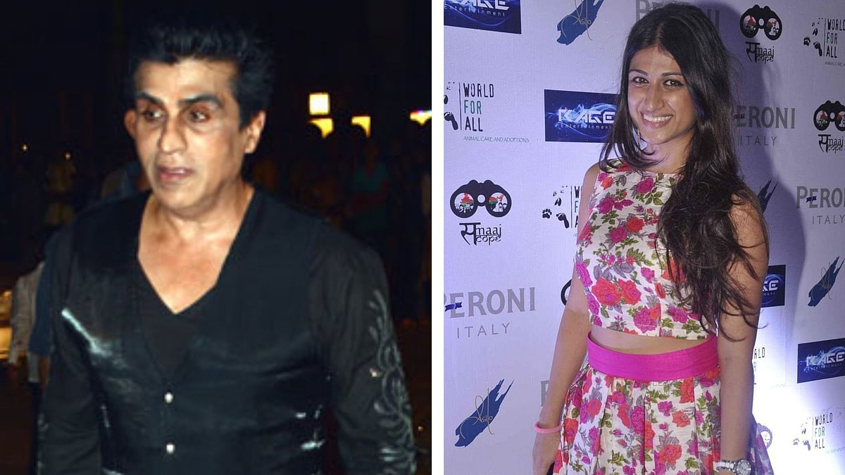 Film producer Karim Morani and daughter Shaza (Photo courtesy: social media)