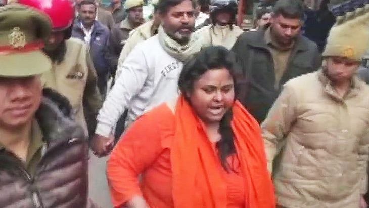 Hindu Mahasabha leader held in UP for vile remark