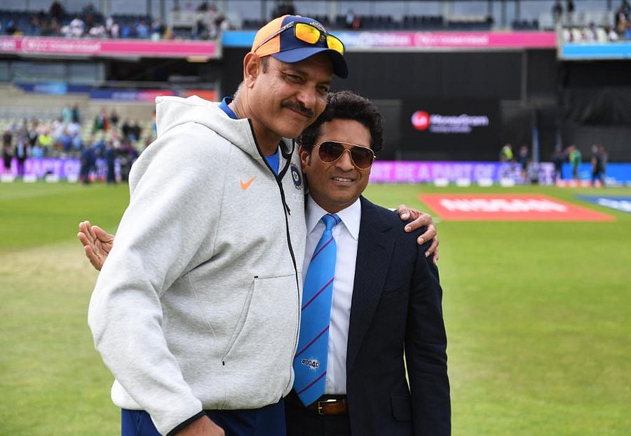 Spend half an hour in the middle: Ravi Shastri to Sachin Tendulkar  