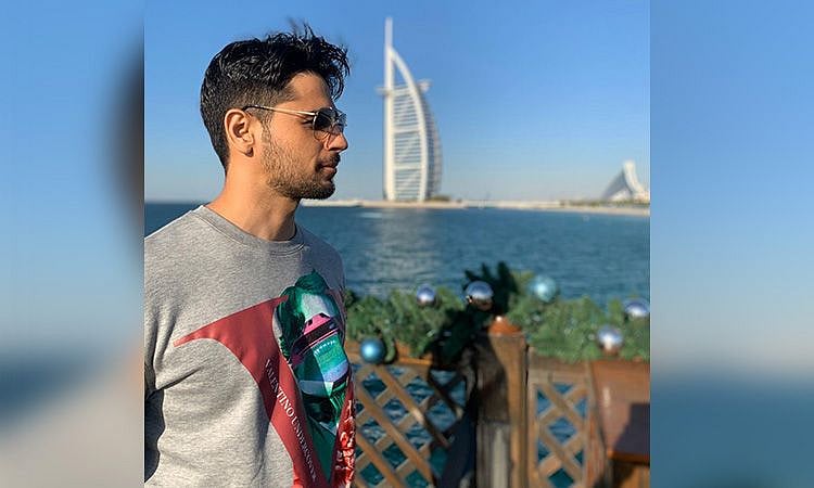 Bollywood actor Sidharth Malhotra in Dubai, 4 months ago (FILE PHOTO)
