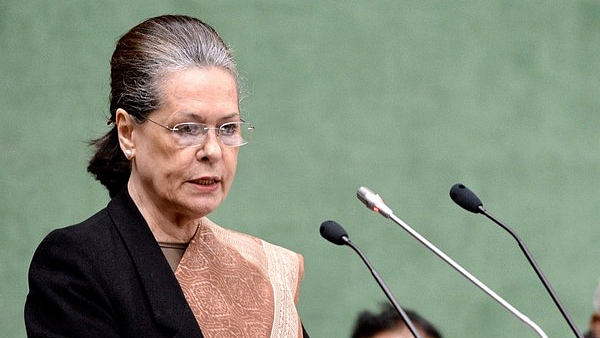 Congress president Sonia Gandhi (Photo Courtesy: ANI/Twitter)