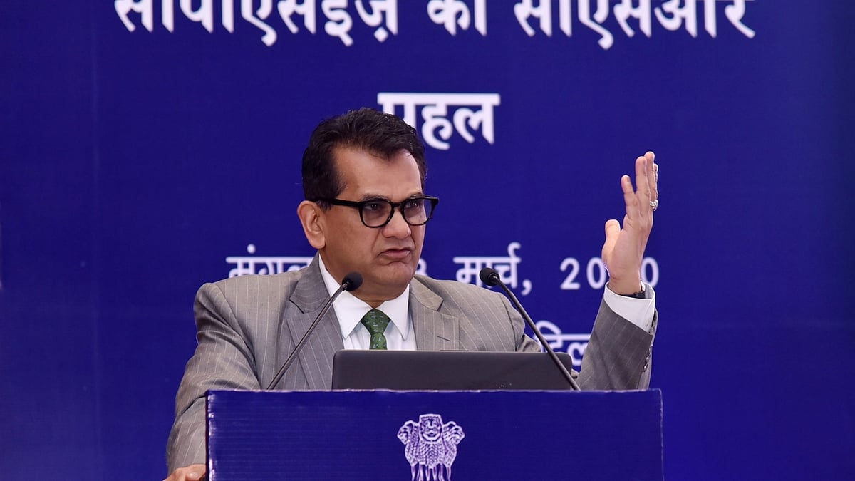 NITI Aayog CEO Amitabh Kant