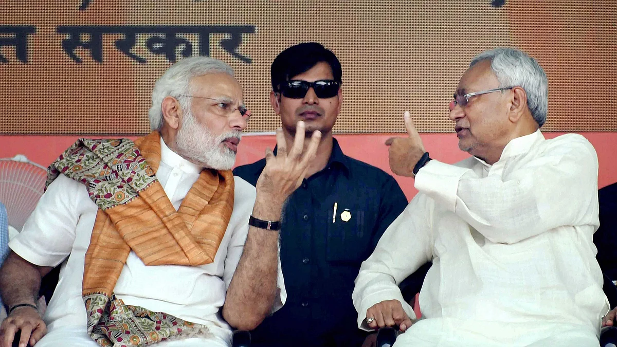 File photo of PM Modi and Bihar CM Nitish Kumar&nbsp;