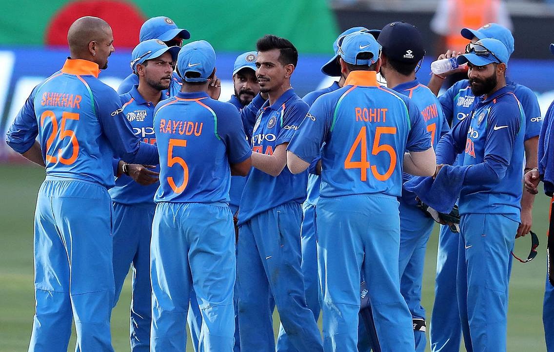 Indian cricketers in Dubai in 2018 (FILE PHOTO)
