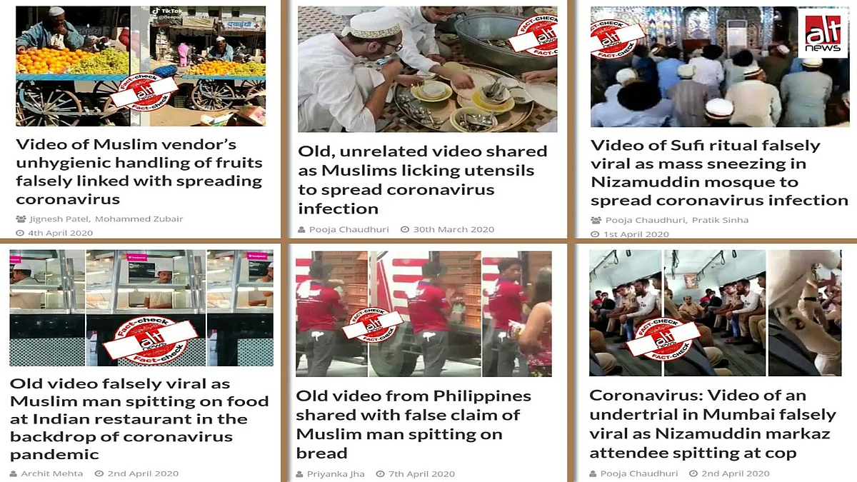 Theatrical performances, old videos & video clips from Pakistan posted to malign Indian Muslims