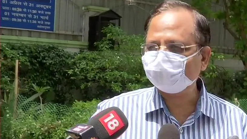 Delhi Health Minister Satyendar Jain&nbsp;