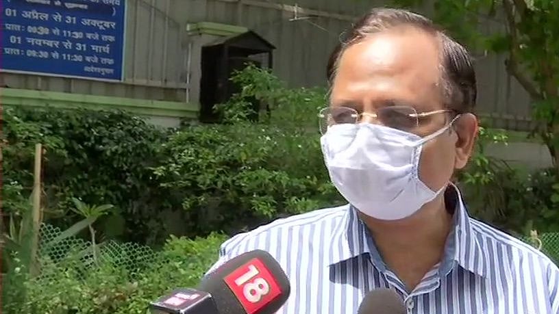 Delhi Health Minister Satyendar Jain (File photo)