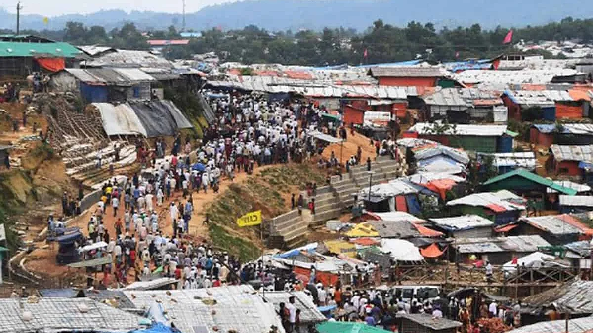 Representative Image: Rohingya camps in Bangladesh (Photo Courtesy: social media)