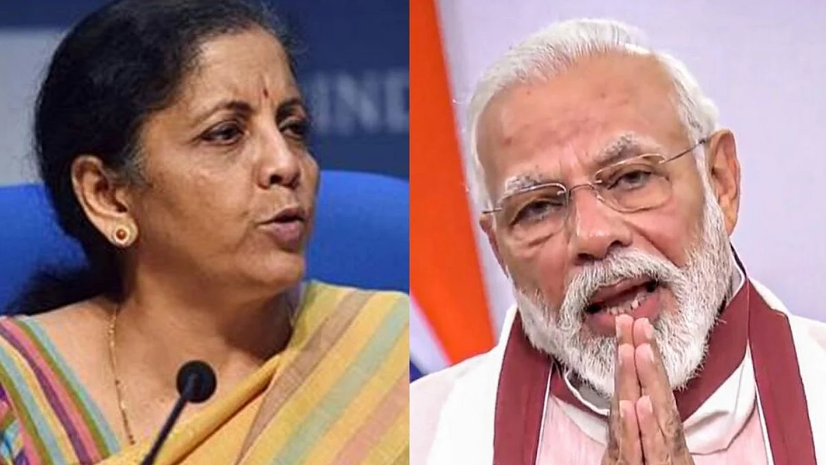 Union Finance Minister Nirmala Sitharaman and Prime Minister Narendra Modi (Photo Courtesy: social media)