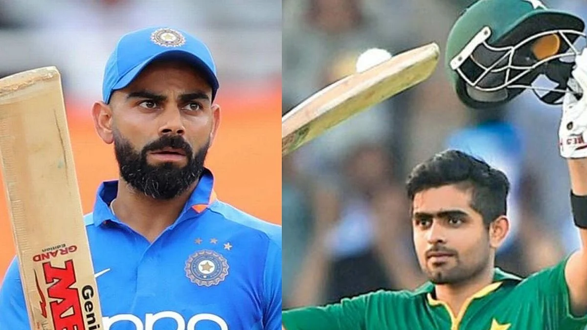 Indian captain Virat Kohli and Pakistan’s limited-overs skipper Babar Azam (Photo Courtesy: social media)