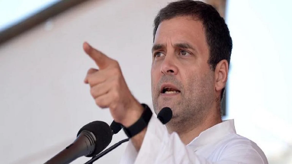 Congress leader Rahul Gandhi 