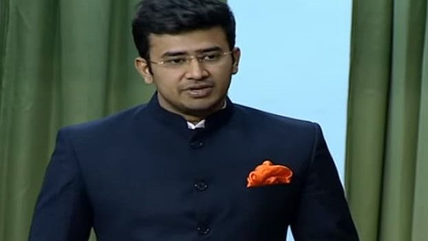 BJP MP Tejasvi Surya (Photo Courtesy: social media)