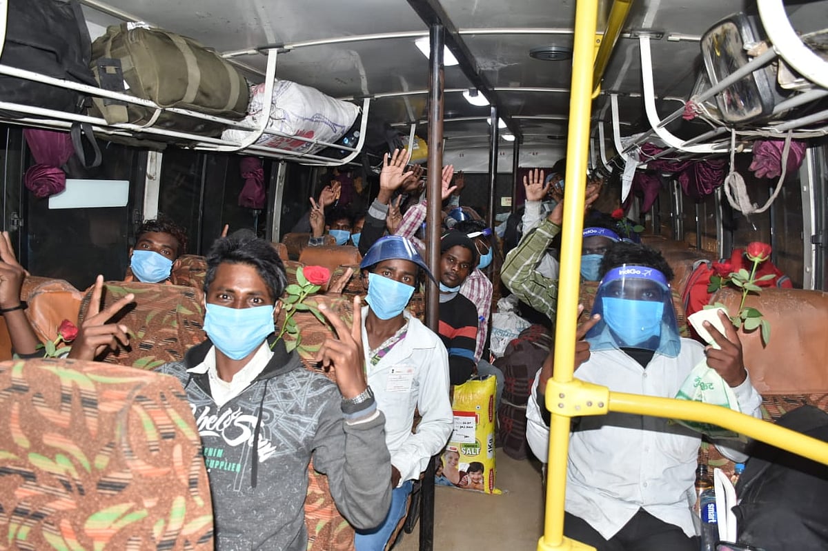 Workers flown back to Jharkhand from Mumbai, Leh and Port Blair