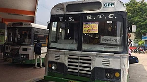 Buses return on Telangana roads after 58 days