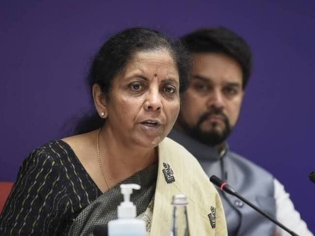 Union Finance Minister Nirmala Sitharaman (Photo courtesy: Twitter)
