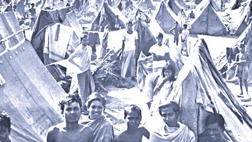 In 1971, India hosted 10 million refugees from Bangladesh