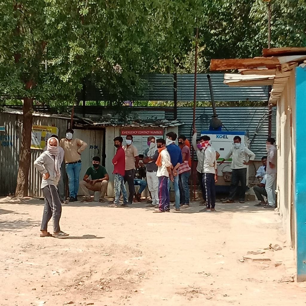 Stranded in Delhi for last 50 days, over 250 poor construction workers appeal for help