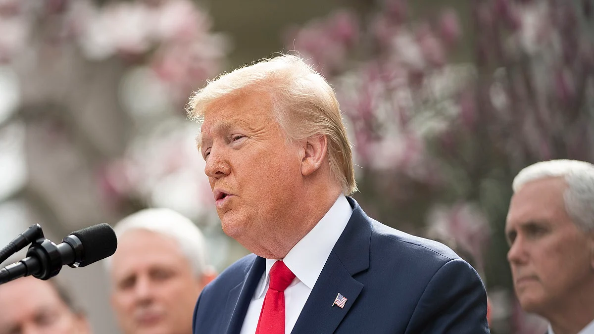 US President Donald Trump (Photo Courtesy: IANS)