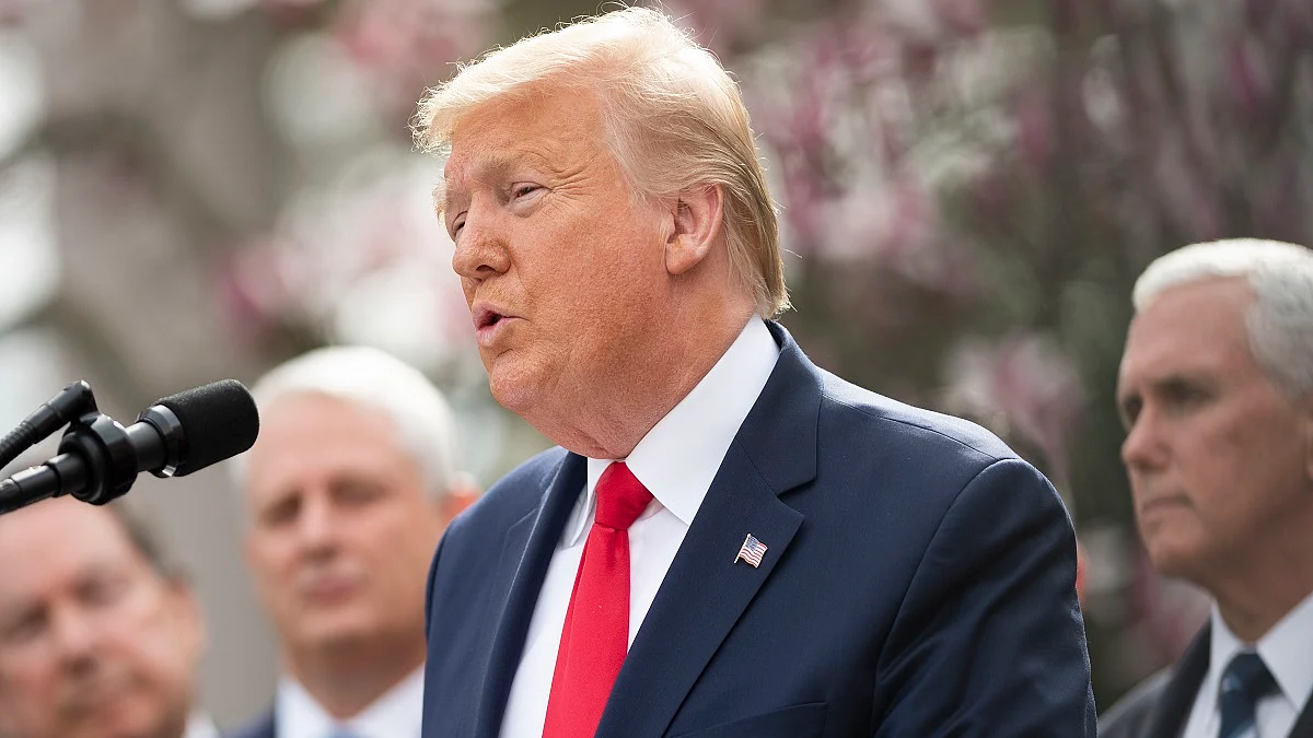 US President Donald Trump (Photo Courtesy: IANS)