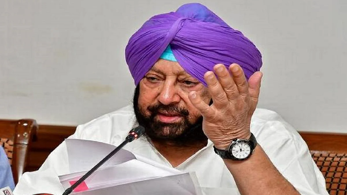 Punjab Chief Minister Capt Amarinder Singh (File Photo)