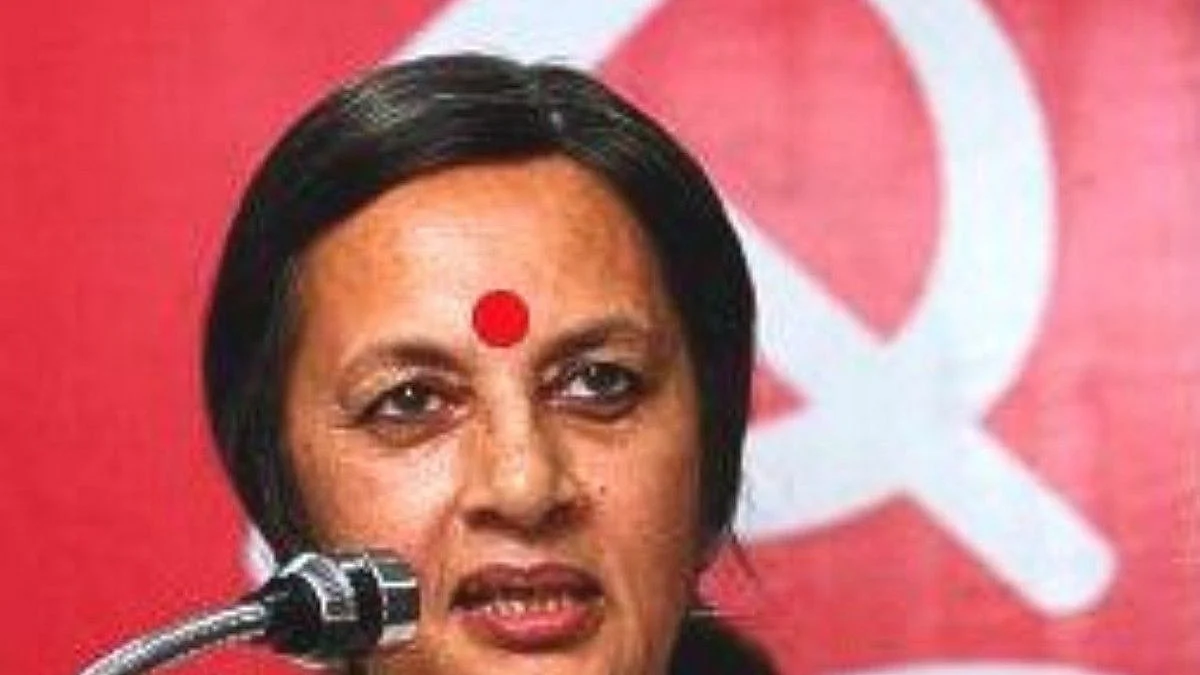 Brinda Karat (Photo courtesy: Twitter)