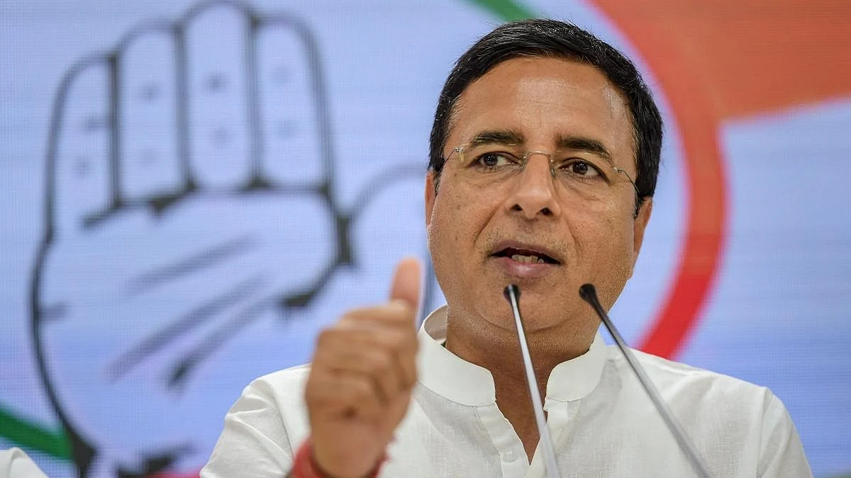 Congress chief spokesperson Randeep Surjewala (Photo Courtesy: PTI)