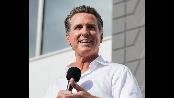 California Governor Gavin Newsom 