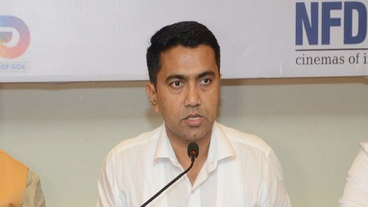 Goa Chief Minister Pramod Sawant (Photo Courtesy: IANS)