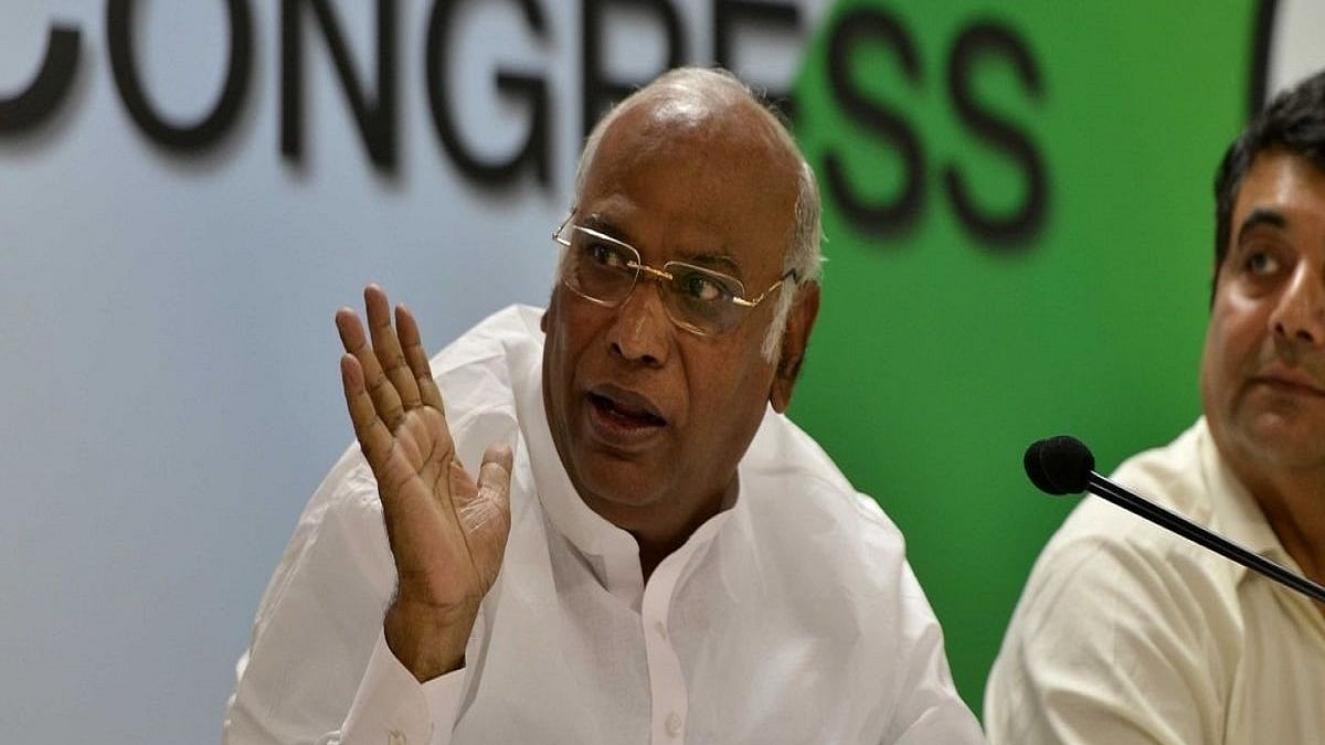 Leader of the Opposition in Rajya Sabha Mallikarjun Kharge (File photo)
