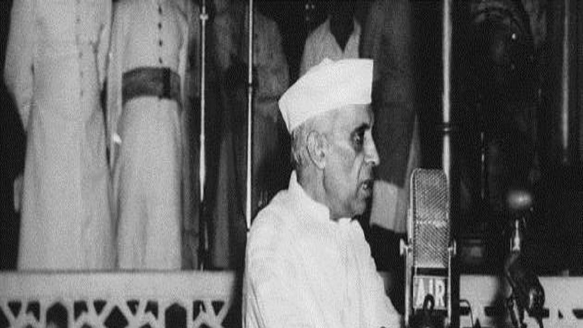 India’s first Prime Minister Jawaharlal Nehru