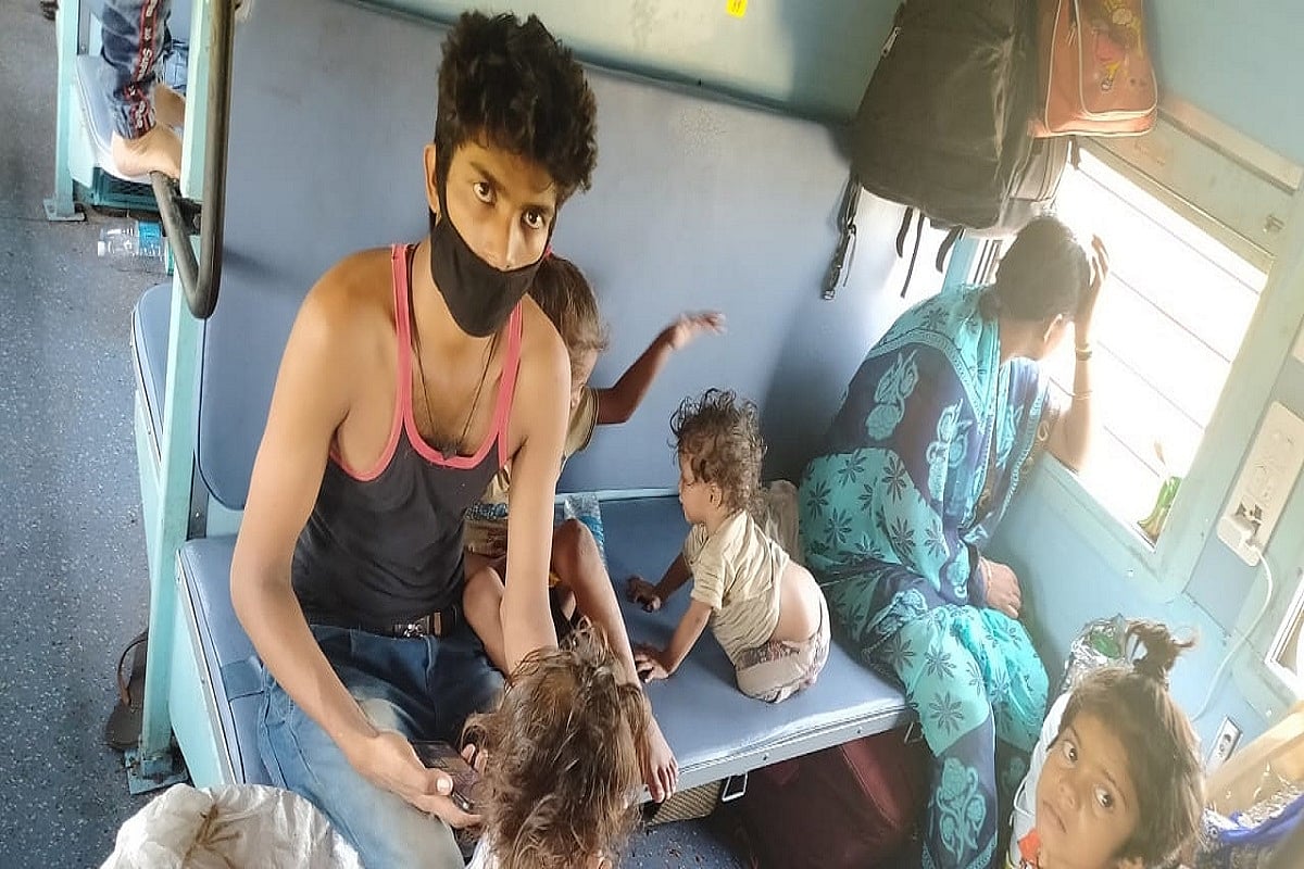 Migrants on ‘Ram bharose’ journey as Indian Railway re-routes trains  