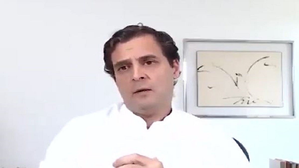 Congress leader Rahul Gandhi 
