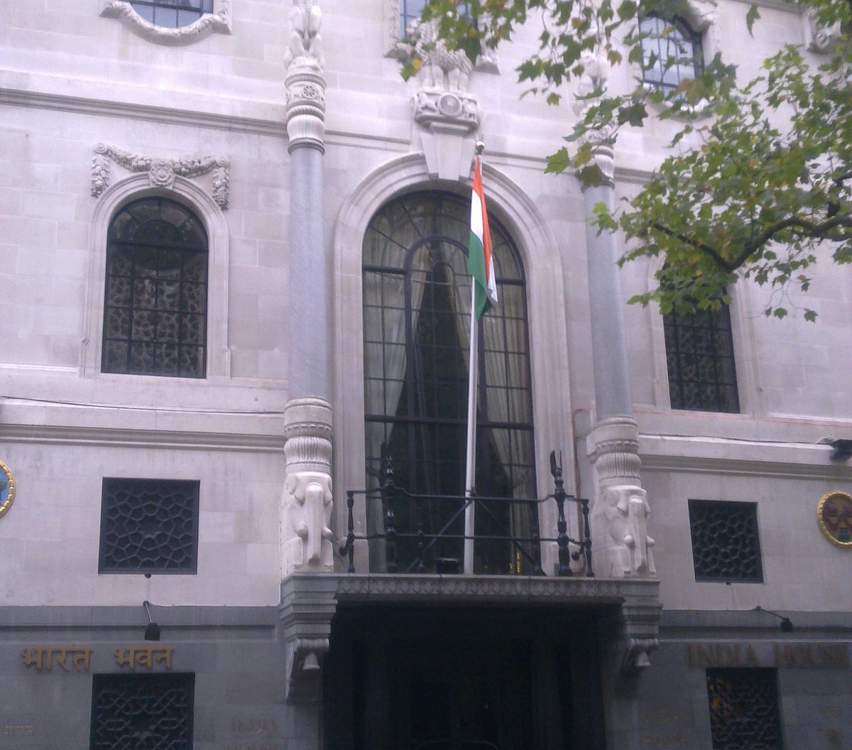  Revolving doors in India House  