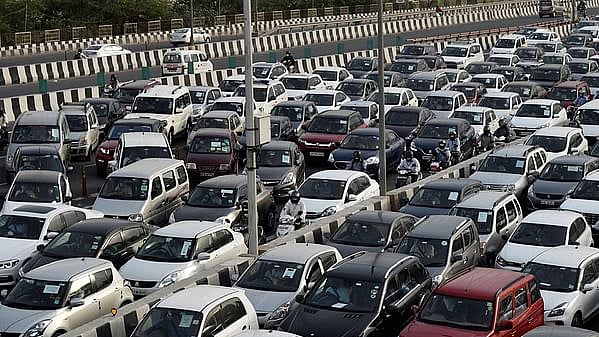 IN PHOTOS: Chaos prevails at Delhi-Gurugram border