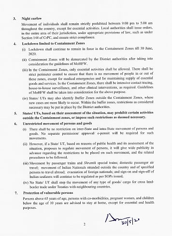 MHA issues guidelines for lockdown 5: See what is allowed, what’s not