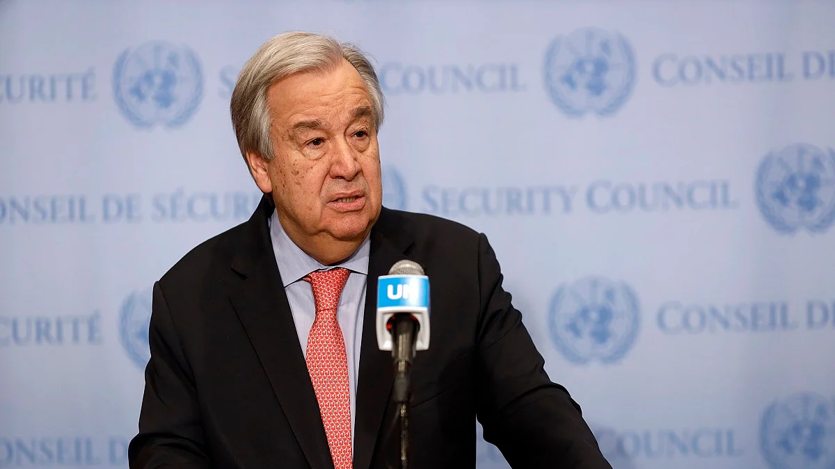 UN Secretary-General Antonio Guterres 