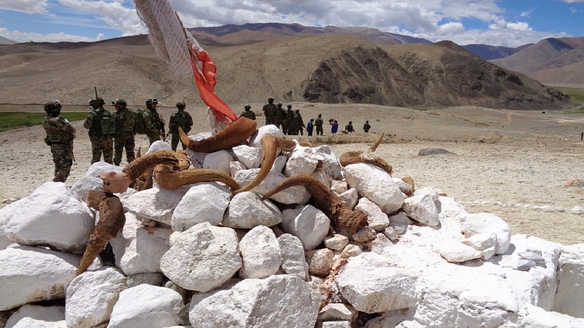 Eastern Ladakh. The Indian Army on a patrol (File Photo by Sujan Dutta)&nbsp;
