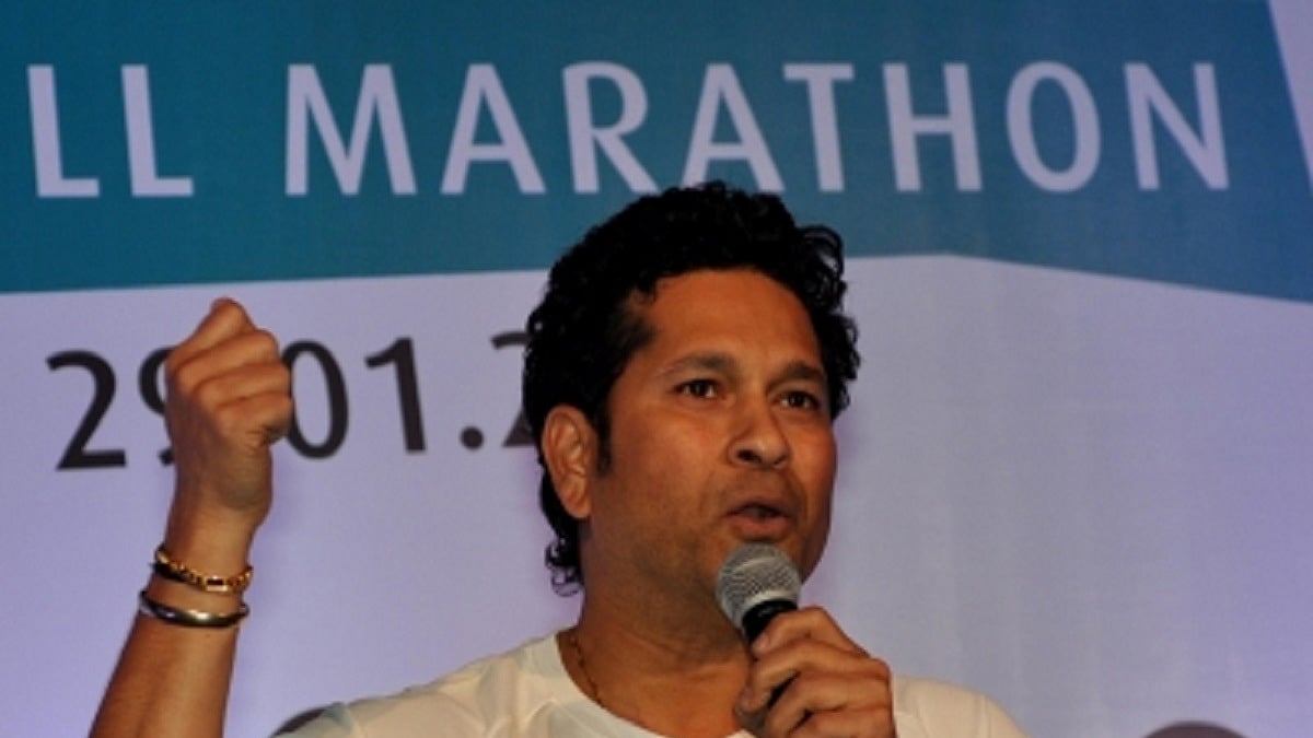 Sachin Tendulkar (Photo Courtesy: IANS)