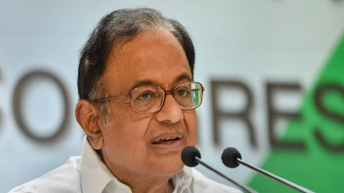 Former Union Finance Minister P Chidambaram (Photo Courtesy: social media)